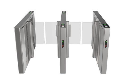 슈퍼마켓 회전문 속도 게이트, 얼굴 인식 옵션, 서보 모터, 인원 관리